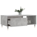 Mesa de centro madera contrachapada gris hormigón 90x50x36,5 cm