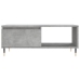 Mesa de centro madera contrachapada gris hormigón 90x50x36,5 cm