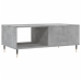 Mesa de centro madera contrachapada gris hormigón 90x50x36,5 cm