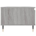 Mesa de centro madera contrachapada gris Sonoma 90x50x36,5 cm