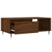 vidaXL Mesa de centro madera contrachapada marrón roble 90x50x36,5 cm