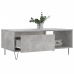 Mesa de centro madera contrachapada gris hormigón 90x50x36,5 cm