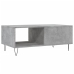 Mesa de centro madera contrachapada gris hormigón 90x50x36,5 cm