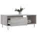 Mesa de centro madera contrachapada gris Sonoma 90x50x36,5 cm