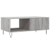 Mesa de centro madera contrachapada gris Sonoma 90x50x36,5 cm