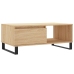 Mesa de centro madera contrachapada roble Sonoma 90x50x36,5 cm