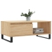 Mesa de centro madera contrachapada roble Sonoma 90x50x36,5 cm