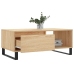 Mesa de centro madera contrachapada roble Sonoma 90x50x36,5 cm