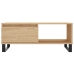 Mesa de centro madera contrachapada roble Sonoma 90x50x36,5 cm