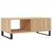 Mesa de centro madera contrachapada roble Sonoma 90x50x36,5 cm