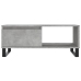 Mesa de centro madera contrachapada gris hormigón 90x50x36,5 cm