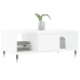 Mesa de centro madera contrachapada blanco 90x50x36,5 cm