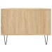 Mesa de centro madera contrachapada roble Sonoma 90x50x36,5 cm