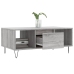 Mesa de centro madera contrachapada gris Sonoma 90x50x36,5 cm