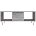 Mesa de centro madera contrachapada gris Sonoma 90x50x36,5 cm