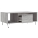 Mesa de centro madera contrachapada gris Sonoma 90x50x36,5 cm