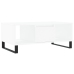 Mesa de centro madera contrachapada blanco 90x50x36,5 cm