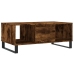 Mesa de centro madera contrachapada roble ahumado 90x50x36,5 cm