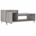 Mesa de centro madera contrachapada gris Sonoma 100x50x45 cm