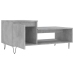 vidaXL Mesa de centro madera contrachapada gris hormigón 100x50x45 cm