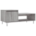 Mesa de centro madera contrachapada gris Sonoma 100x50x45 cm