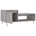 Mesa de centro madera contrachapada gris Sonoma 100x50x45 cm