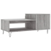 Mesa de centro madera contrachapada gris Sonoma 100x50x45 cm