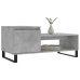 Mesa de centro madera contrachapada gris hormigón 100x50x45 cm