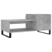 Mesa de centro madera contrachapada gris hormigón 100x50x45 cm