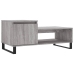 Mesa de centro madera contrachapada gris Sonoma 100x50x45 cm