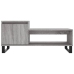 Mesa de centro madera contrachapada gris Sonoma 100x50x45 cm