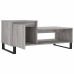 Mesa de centro madera contrachapada gris Sonoma 100x50x45 cm