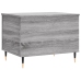 Mesa de centro madera contrachapada gris Sonoma 60x44,5x45 cm