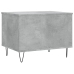 Mesa de centro madera contrachapada gris hormigón 60x44,5x45 cm