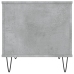 Mesa de centro madera contrachapada gris hormigón 60x44,5x45 cm