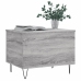 Mesa de centro madera contrachapada gris Sonoma 60x44,5x45 cm