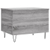 Mesa de centro madera contrachapada gris Sonoma 60x44,5x45 cm