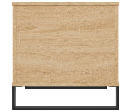 Mesa de centro madera contrachapada roble Sonoma 60x44,5x45 cm