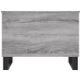 Mesa de centro madera contrachapada gris Sonoma 60x44,5x45 cm