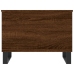 Mesa de centro madera contrachapada roble marrón 60x44,5x45 cm