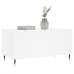 Mesa de centro madera contrachapada blanco 90x44,5x45 cm