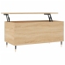 Mesa de centro madera contrachapada roble Sonoma 90x44,5x45 cm