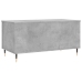 vidaXL Mesa de centro madera contrachapada gris hormigón 90x44,5x45 cm