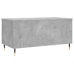 vidaXL Mesa de centro madera contrachapada gris hormigón 90x44,5x45 cm