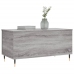 Mesa de centro madera contrachapada gris Sonoma 90x44,5x45 cm