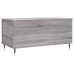 Mesa de centro madera contrachapada gris Sonoma 90x44,5x45 cm