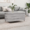 Mesa de centro madera contrachapada gris Sonoma 90x44,5x45 cm