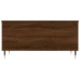 Mesa de centro madera contrachapada roble marrón 90x44,5x45 cm