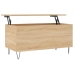 Mesa de centro madera contrachapada roble Sonoma 90x44,5x45 cm