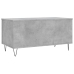 Mesa de centro madera contrachapada gris hormigón 90x44,5x45 cm